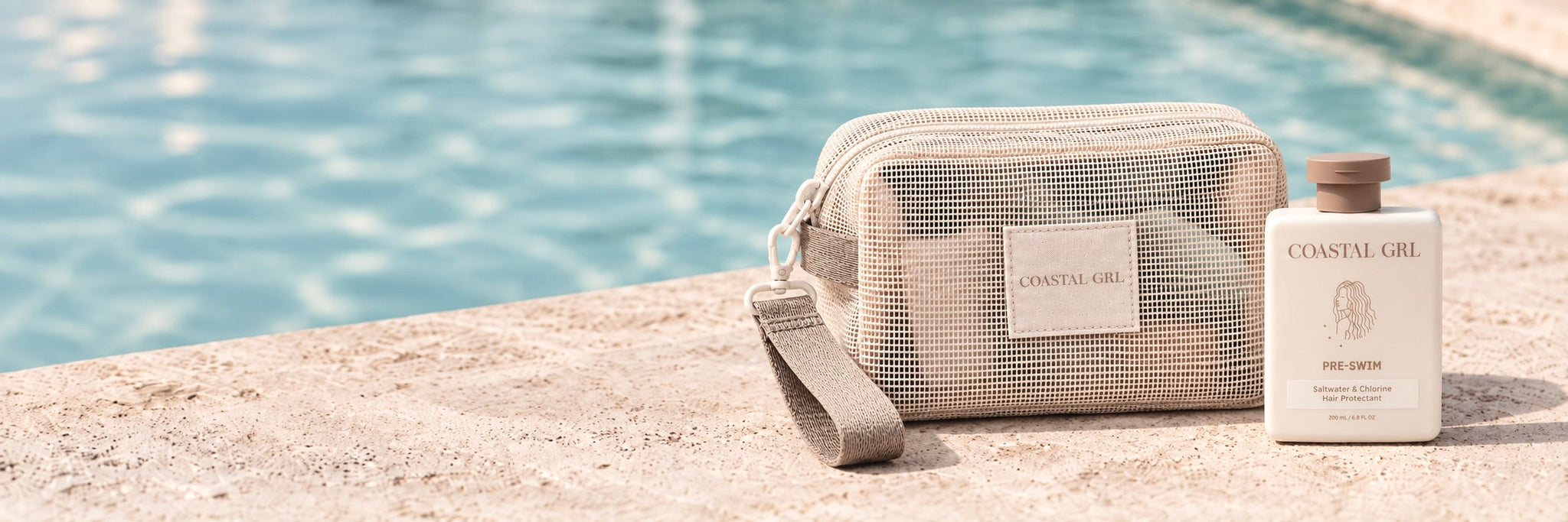 Coastal Grl Pre-swim and mesh bag 