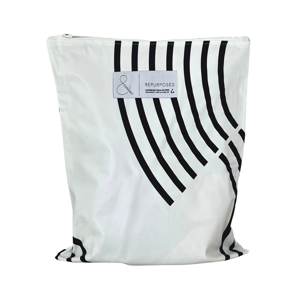 Curves White Repurposed Wet Bag -Regular