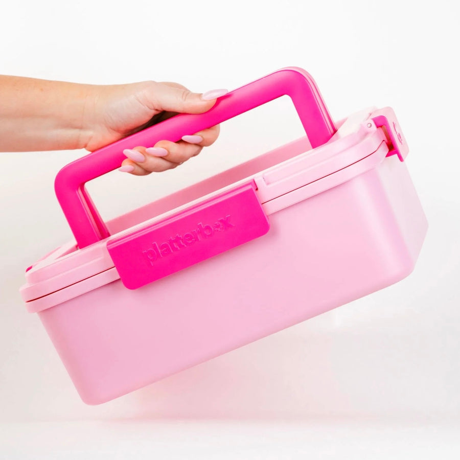 Mini Pink Platterbox with Accessories