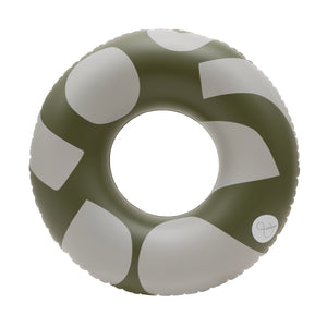 PLAYFUL OVERSIZED POOL TUBE- OLIVE