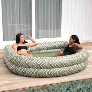 MAZE INFLATABLE ARCH POOL- OLIVE