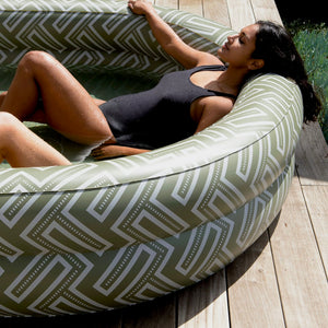 MAZE INFLATABLE ARCH POOL- OLIVE