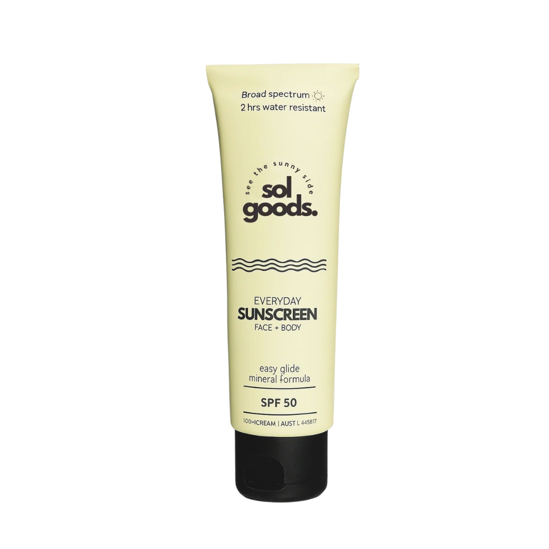 Sol Goods Everyday SPF 50 Mineral Sunscreen 100ml Tube