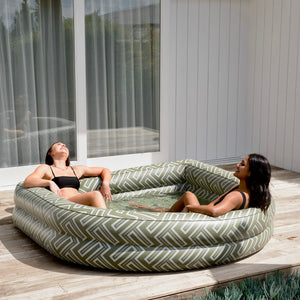 MAZE INFLATABLE ARCH POOL- OLIVE