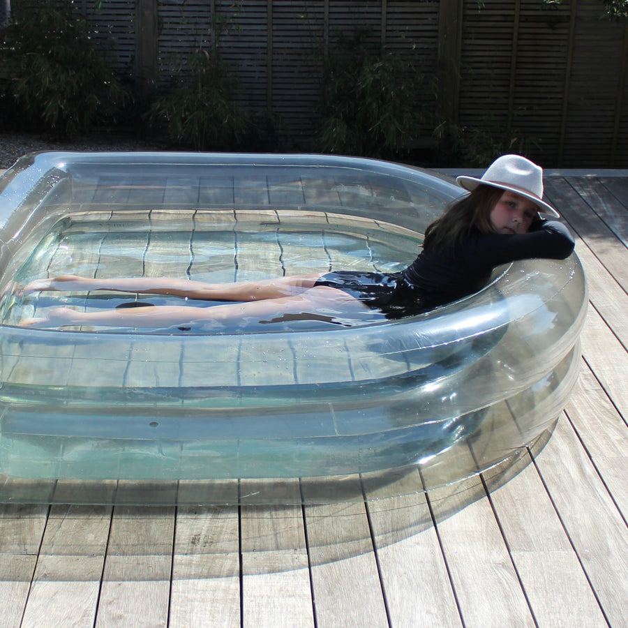 PEWTER TRANSLUCENT ARCH POOL